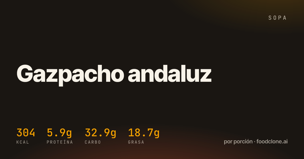Gazpacho andaluz