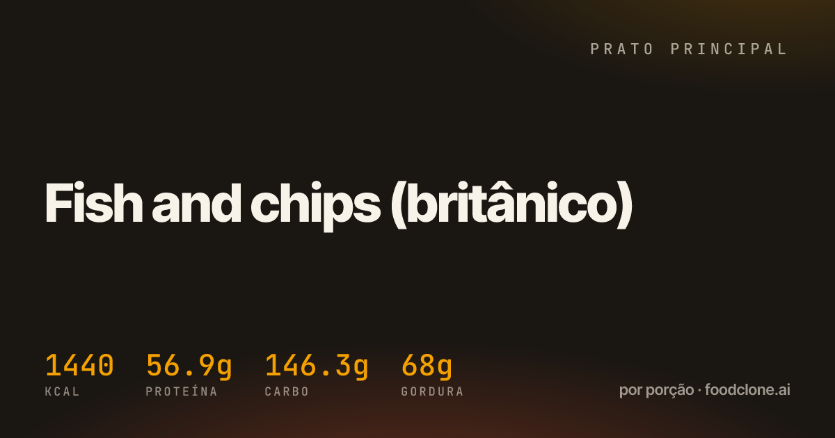 Fish and chips (britânico)