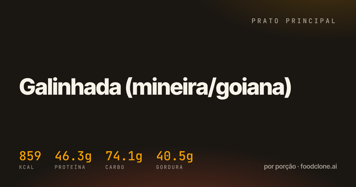 Galinhada (mineira/goiana)
