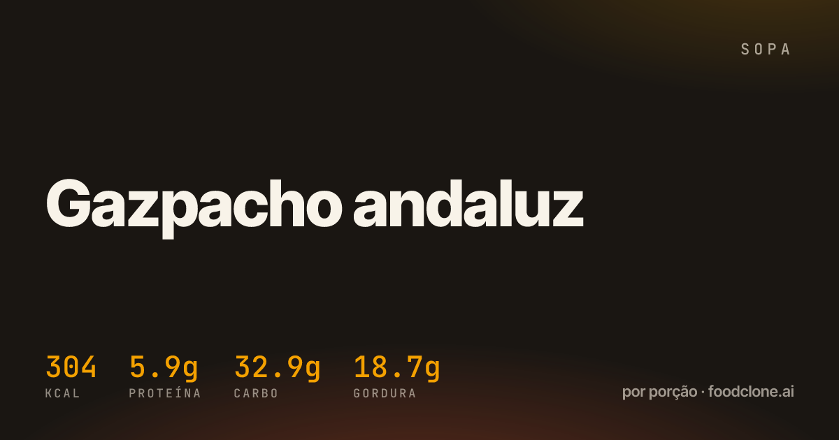 Gazpacho andaluz