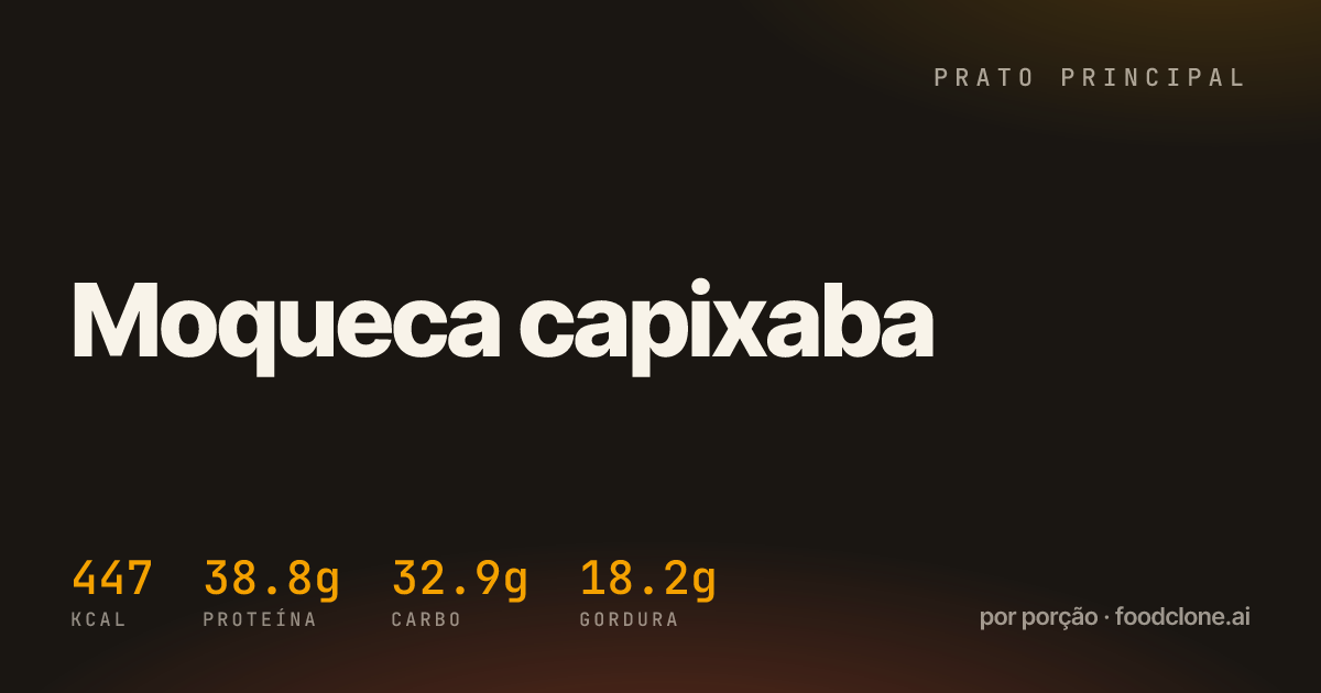 Moqueca capixaba
