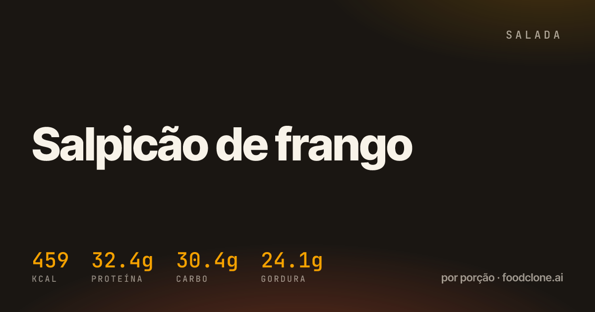 Salpicão de frango